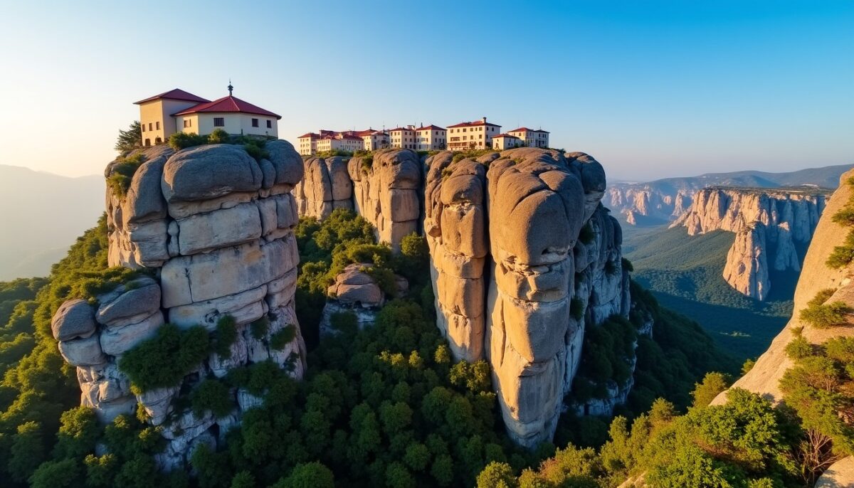 Kalambaka : le guide essentiel pour explorer la ville et les spectaculaires monastères des Météores