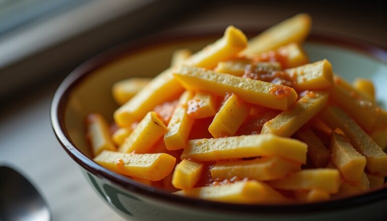 Sauce maison pour frites : une recette simple et rapide à réaliser