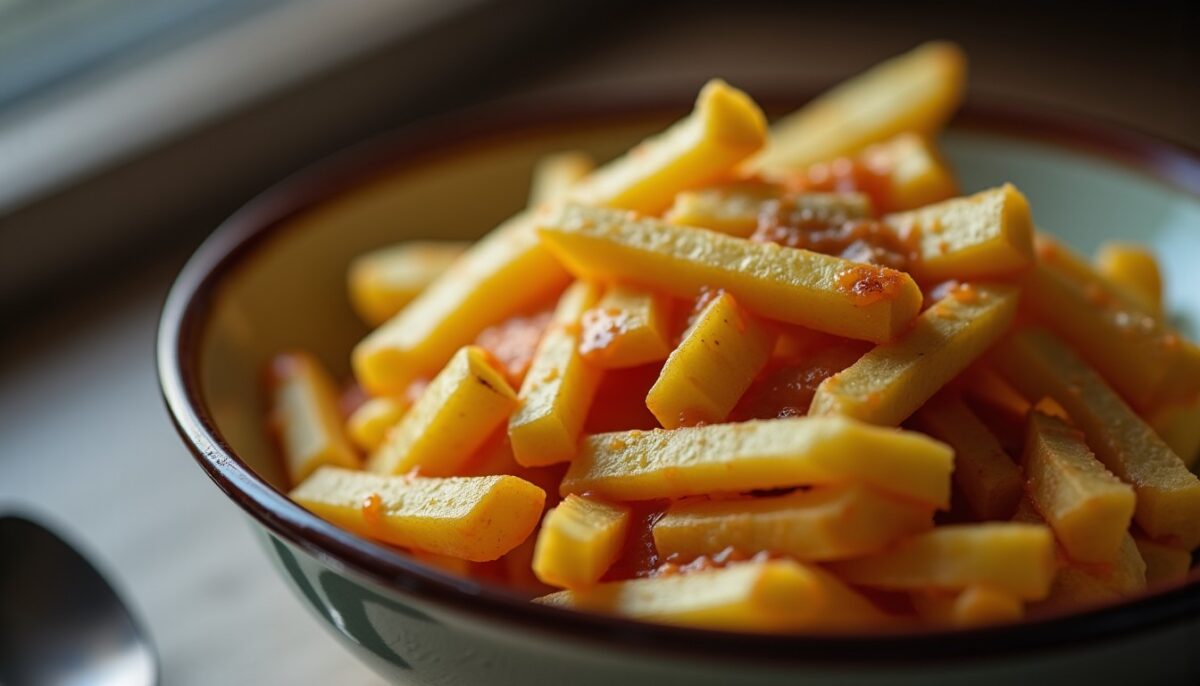 Sauce maison pour frites : une recette simple et rapide à réaliser