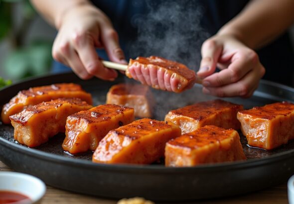 Shinla Galbi Serris : l'art du barbecue coréen et ses délices authentiques