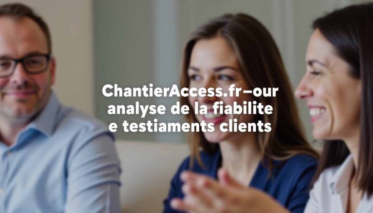 ChantierAccess.fr : analyse de la fiabilité et témoignages clients