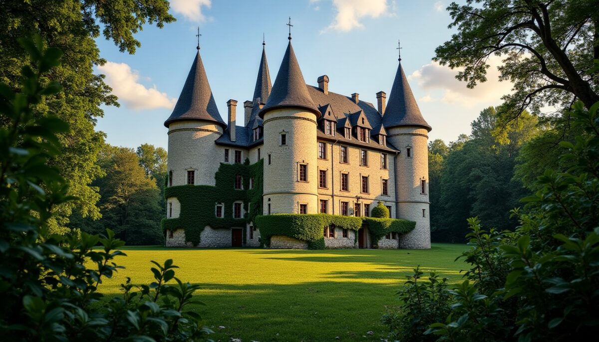 Zylof au cœur du domaine de Steenbourg : Un château chargé d'histoire et de mystères