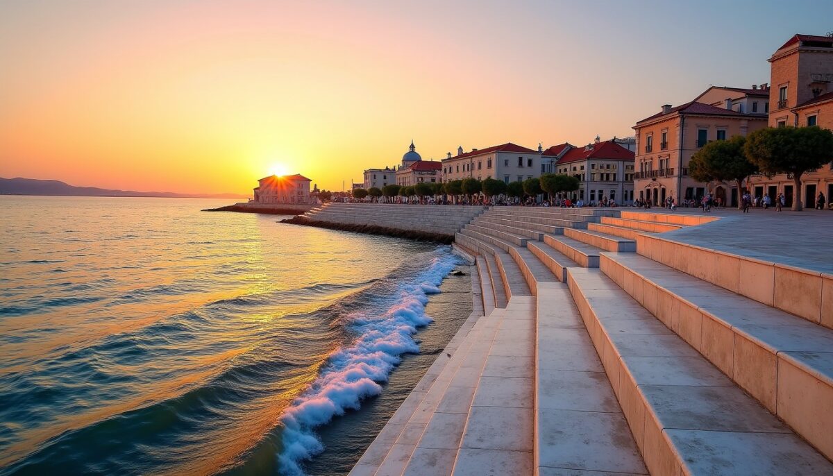 Découvrir Zadar : guide des activités incontournables et des sites à ne pas manquer