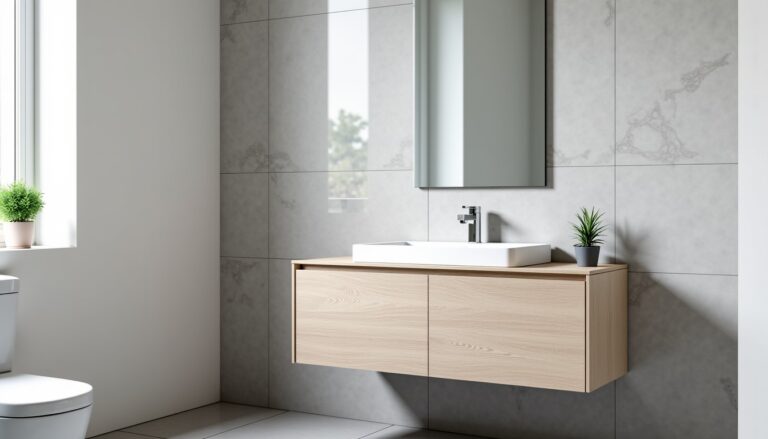 Optimiser une petite salle de bain : idées pour un meuble vasque compact et économique