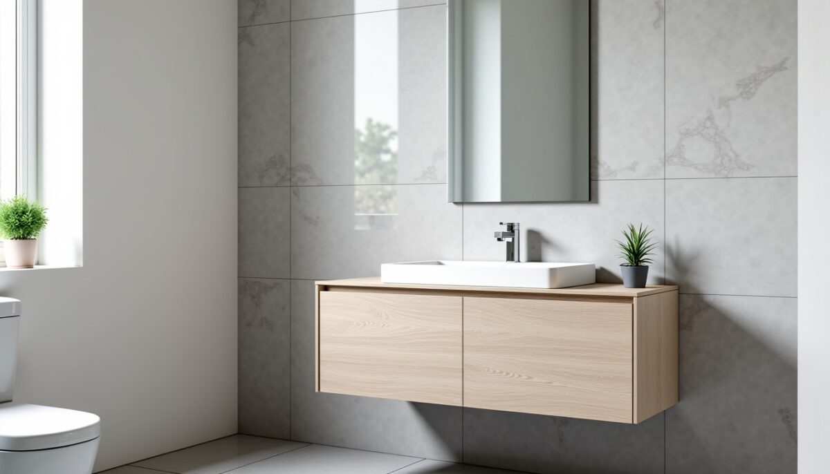 Optimiser une petite salle de bain : idées pour un meuble vasque compact et économique