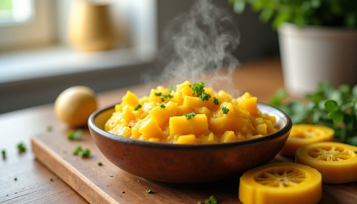 Délicieuse recette express de courge jaune pour un repas savoureux et facile