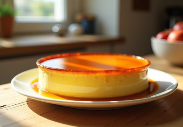Flan aux œufs traditionnel : la recette simple et rapide de nos grands-mères