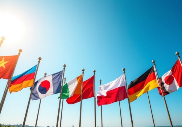 Les drapeaux du monde : un tour d'horizon pays par pays, classés de A à Z