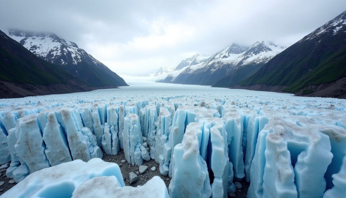 Mer de Glace : Évolution Impressionnante du Glacier de 1850 à 2025 en Images