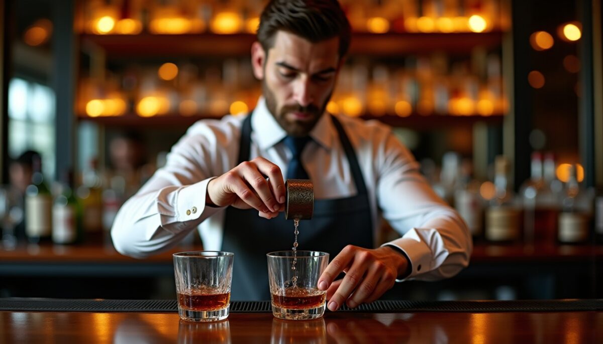 Guide pratique des mesures : doses d'alcool en centilitres pour chaque boisson au bar